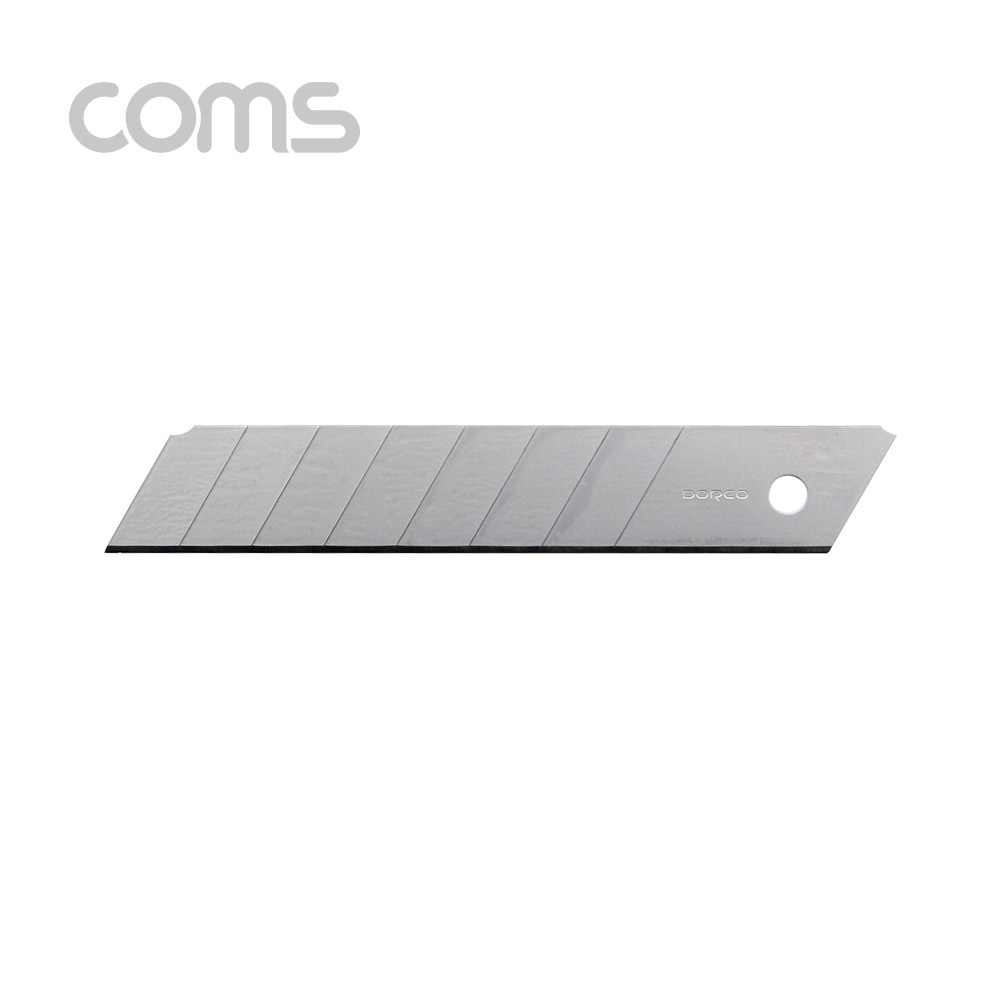 Coms 도루코 L 커터날 20Pcs/ 18mm (대형)