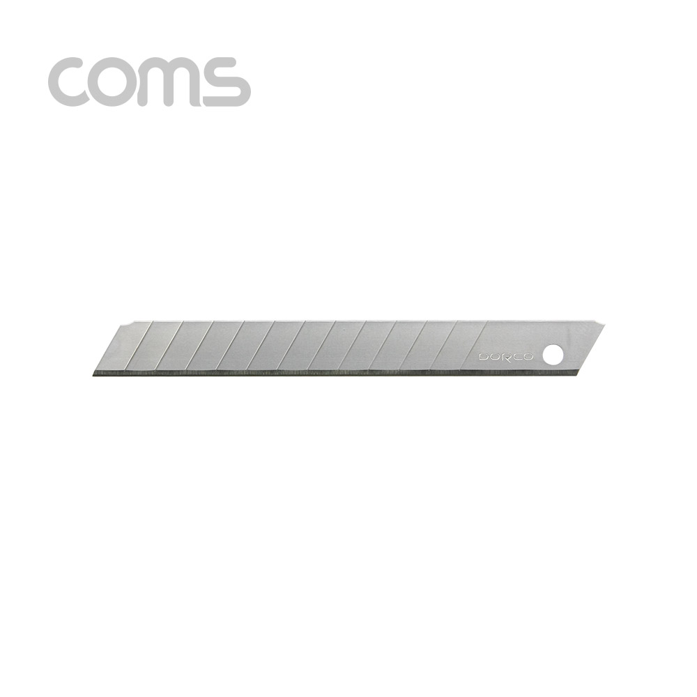 Coms 도루코 S 커터날 20Pcs/ 9mm (소형)