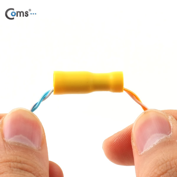 Coms Bullet 소켓(100pcs), FRD 5.5-195, 노랑, Female