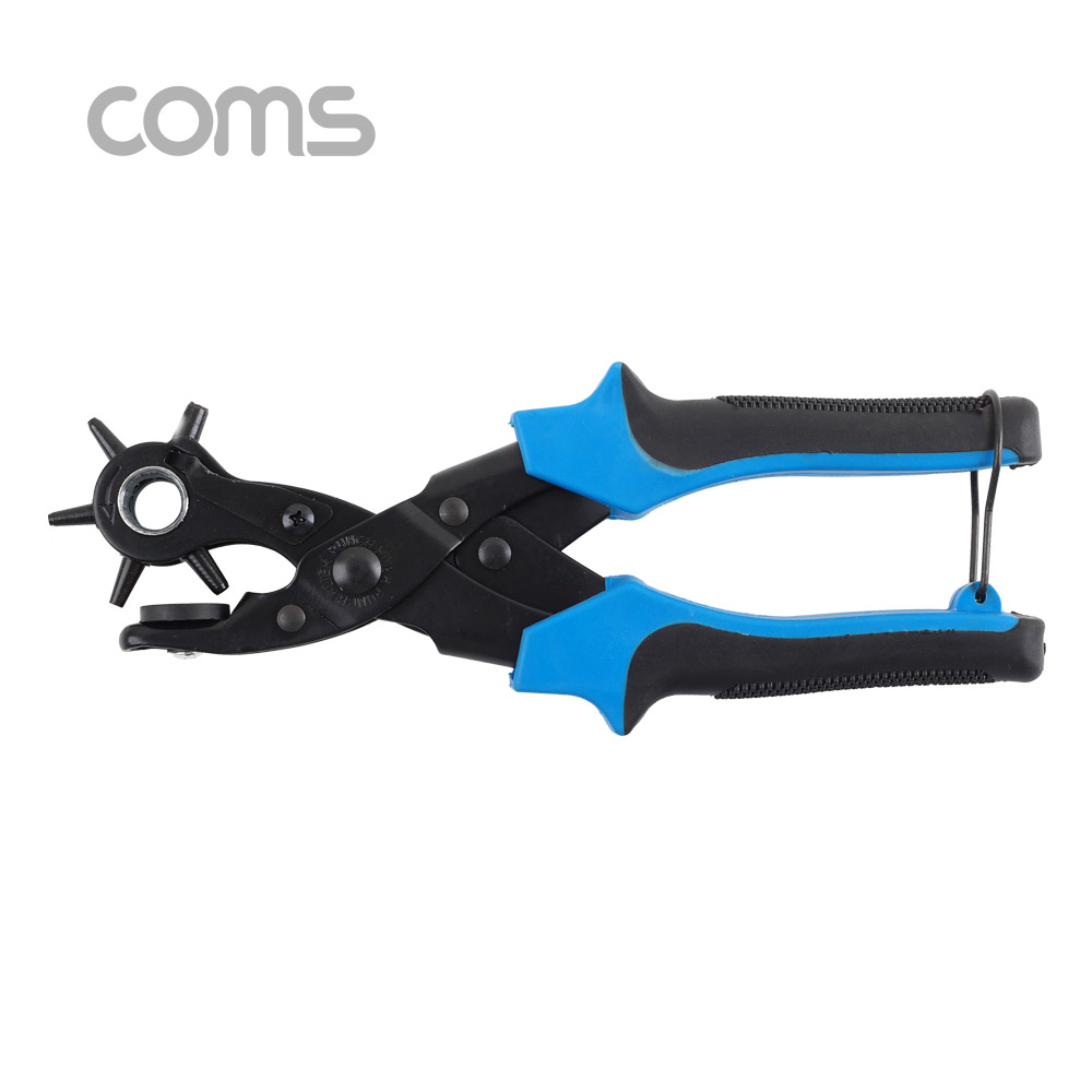 Coms 펀치 플라이어, 다용도 펀칭기, 회전 홀펀치, 가죽/벨트 펀칭