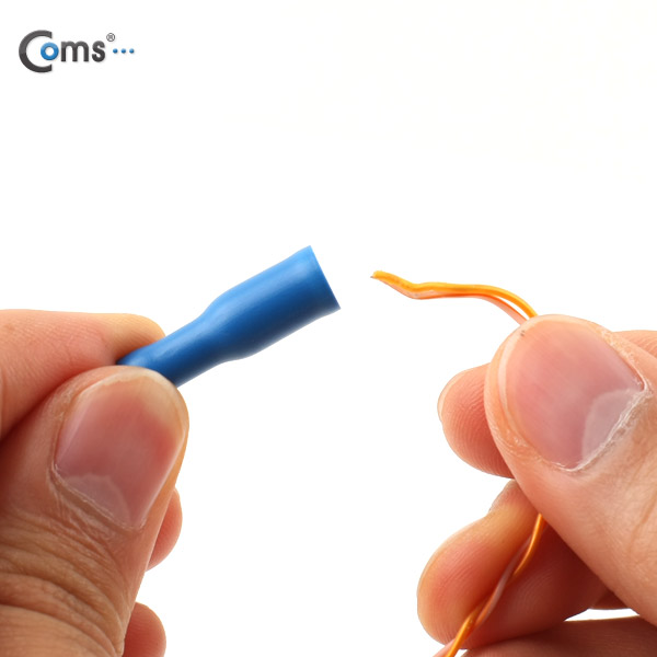 Coms Bullet 소켓(100pcs), FRD 2-156, 파랑, Female