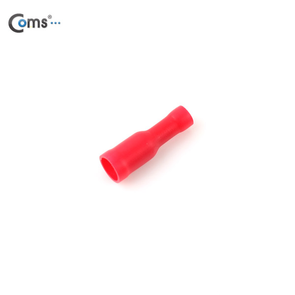 Coms Bullet 소켓(100pcs), FRD 1.25-156, 빨강, Female