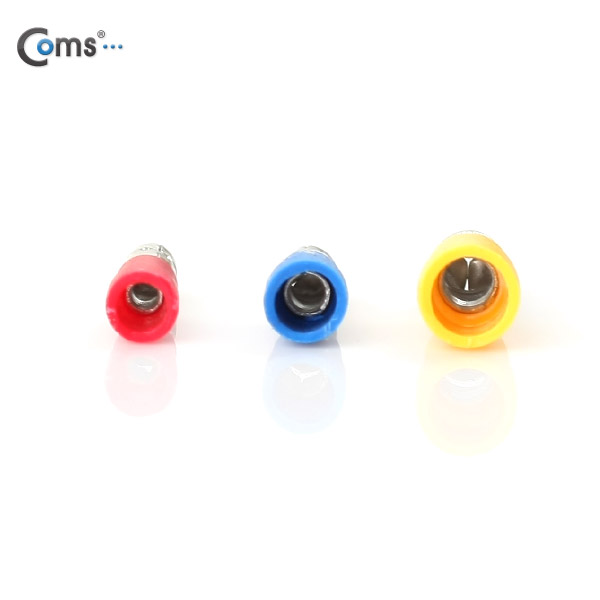 Coms Bullet 소켓(100pcs), FRD 1.25-156, 빨강, Female