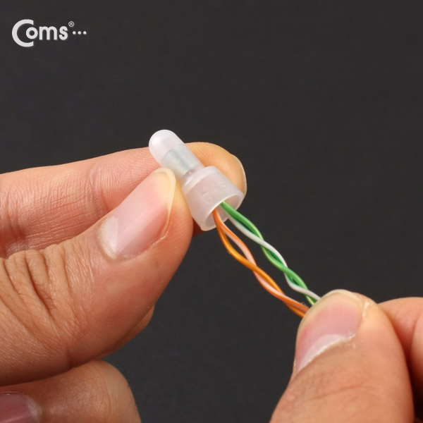 Coms 케이블 조인트(100pcs), CHS-Ф3, 투명, 3