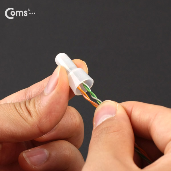 Coms 케이블 조인트(100pcs), CHS-Ф6, 투명, 6