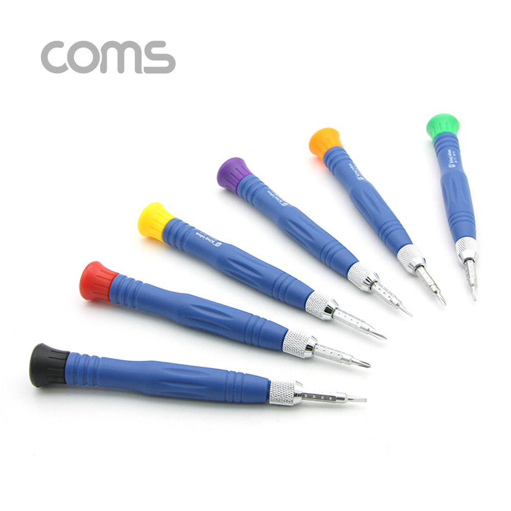 Coms 드라이버 세트(6 in 1) / 공구
