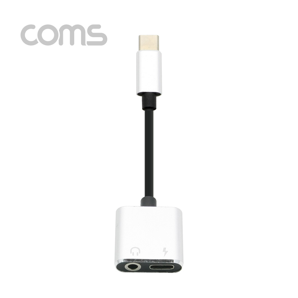 Coms USB 3.1(Type C) AUX 젠더 12cm Type C M/F + Aux /화웨이, 샤오미 전용(국내폰 사용불가)