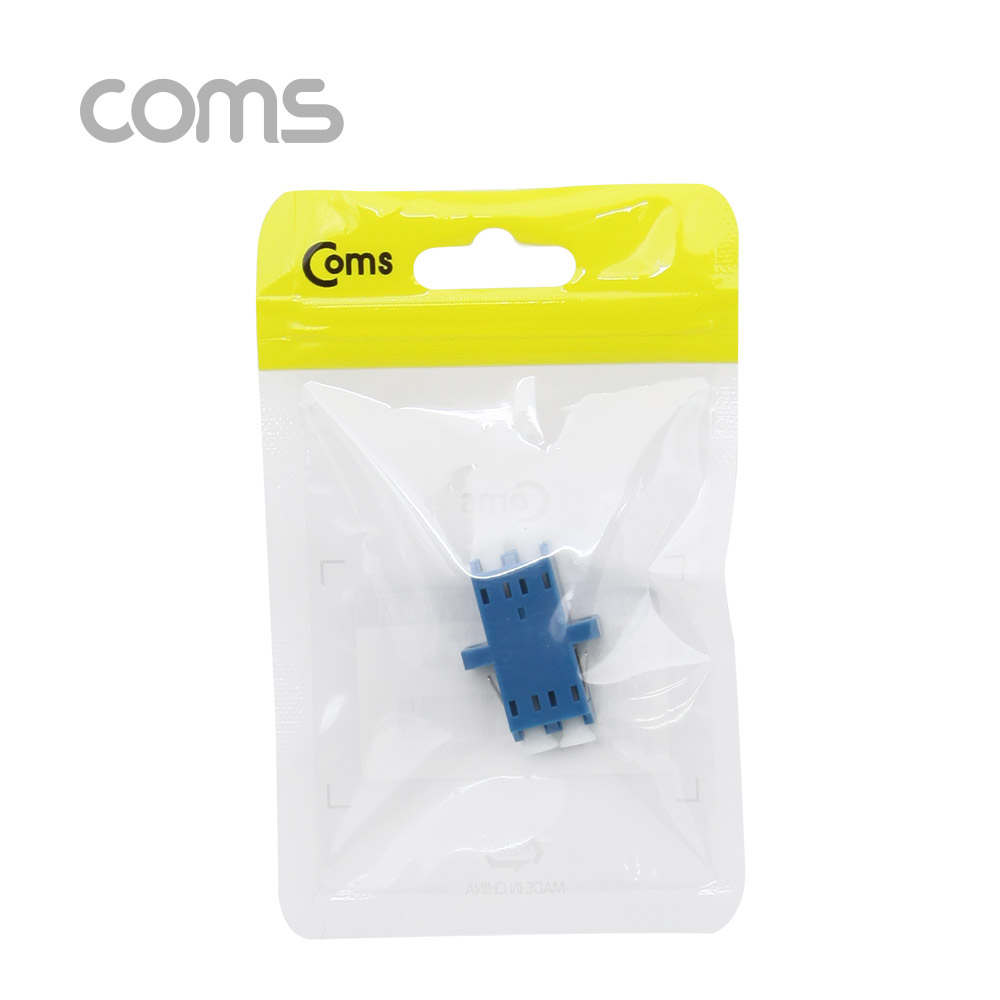 Coms 광패치코드 커플러 I형, LC F/F, Duplex , Blue
