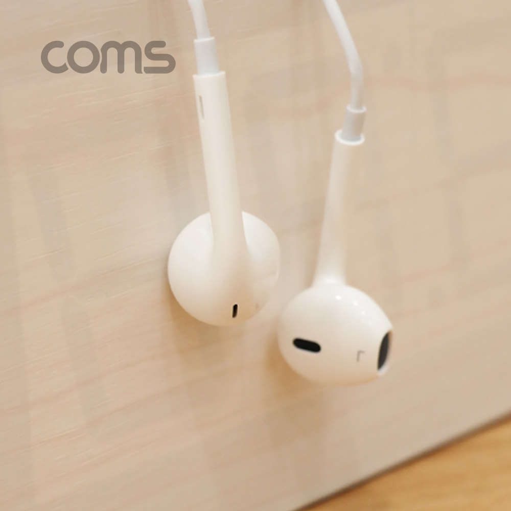 Coms 이어폰, Type C 1.1m / 볼륨컨트롤/ 마이크 / 화웨이, 샤오미 전용 (국내폰 사용불가)