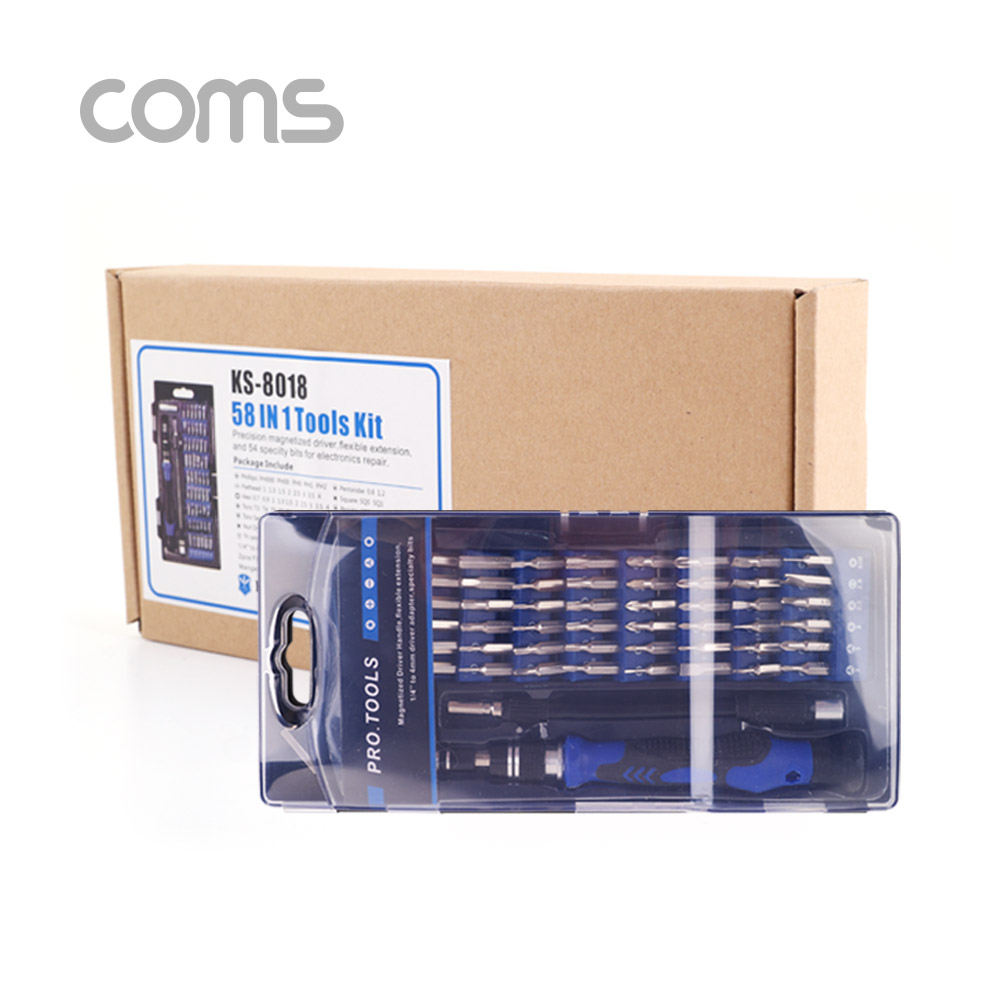 Coms 드라이버 세트(60 in 1) / driver set / 공구 툴 킷