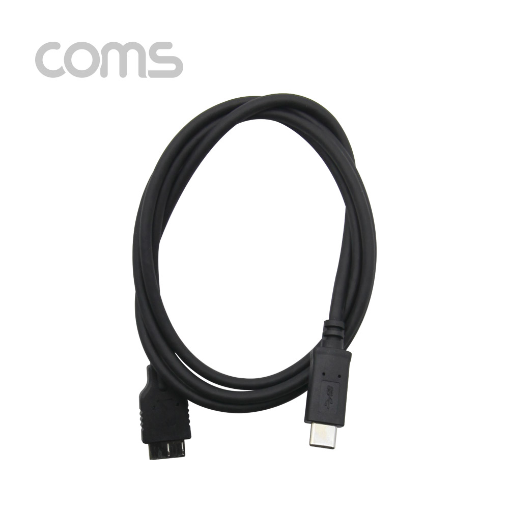Coms USB 3.1(Type C) /USB 3.0 케이블, Type C M/ USB 3.0 Micro B - 1M