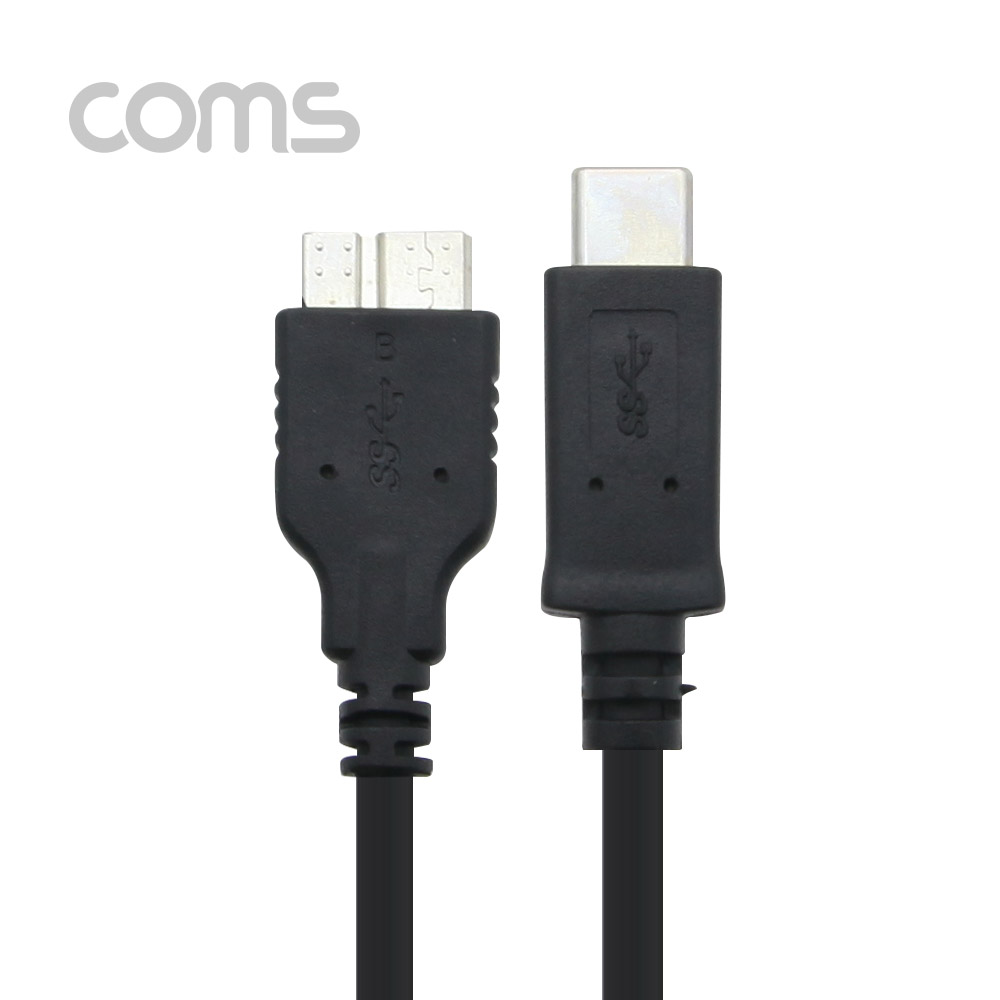 Coms USB 3.1(Type C) /USB 3.0 케이블, Type C M/ USB 3.0 Micro B - 1M
