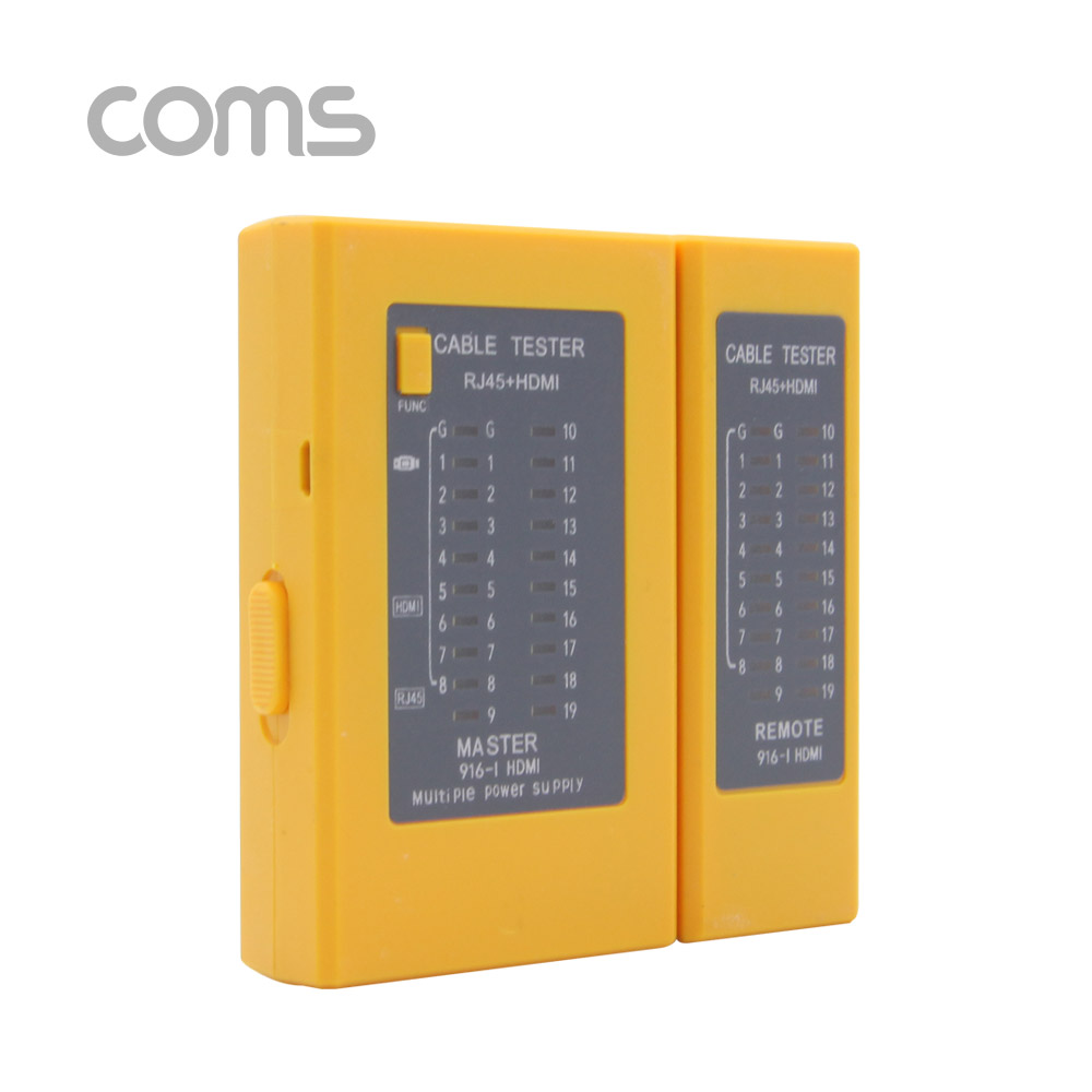Coms 랜테스터기 (916 HDMI) 분리형/HDMI 테스트