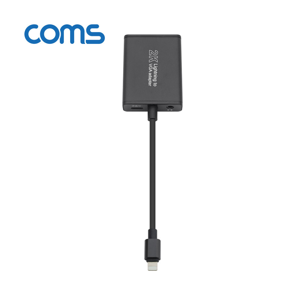 Coms 8핀 to VGA 컨버터 / Black / 8Pin