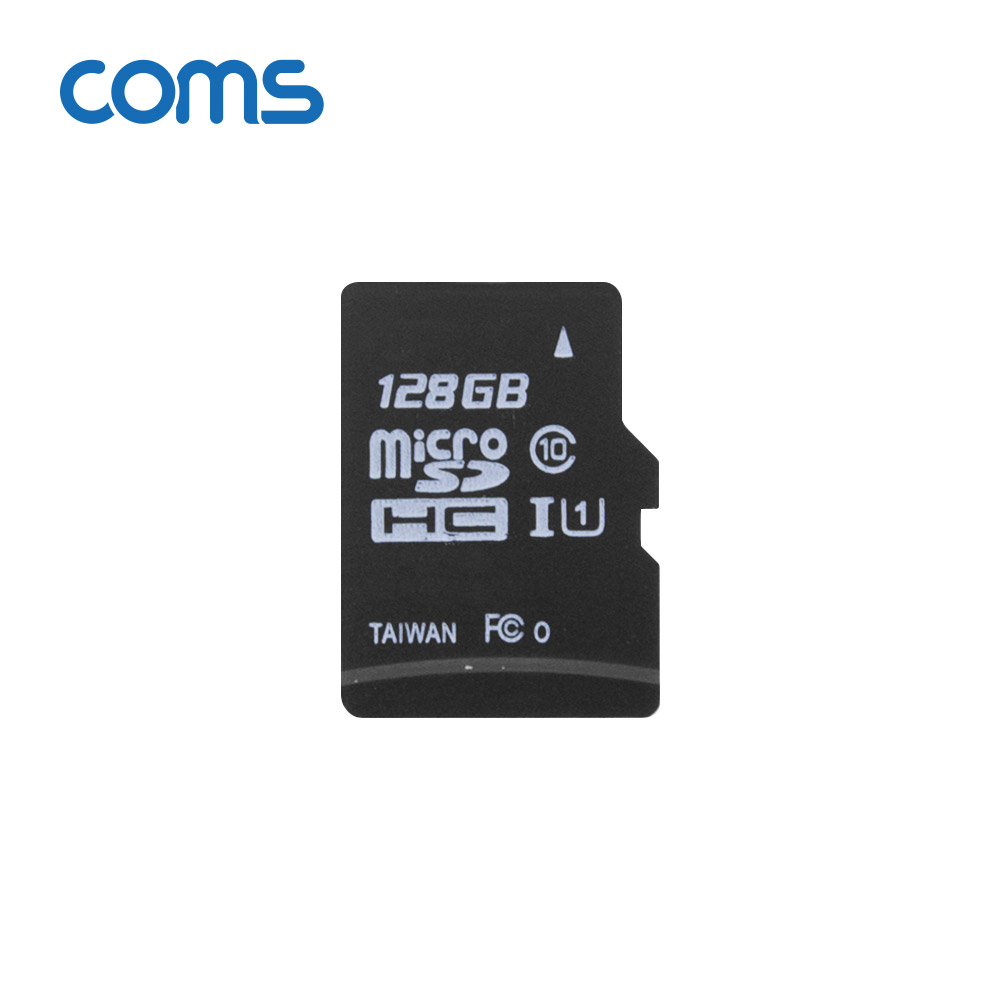 Coms 마이크로 SD Class10 128GB / 메모리카드 / Micro SDHC / Micro SD Card / 케이스 포함