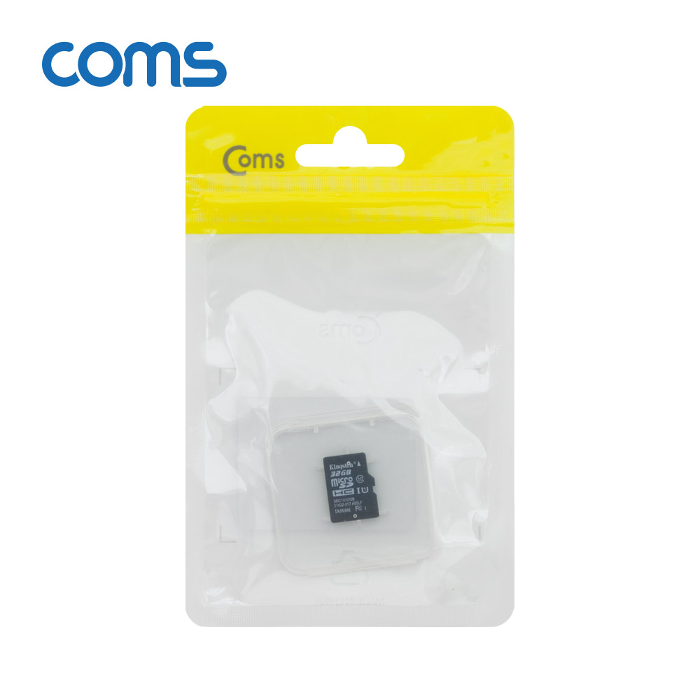 Coms 마이크로 SD Class10 32GB / 메모리카드 / Micro SDHC / Micro SD Card / 케이스 포함