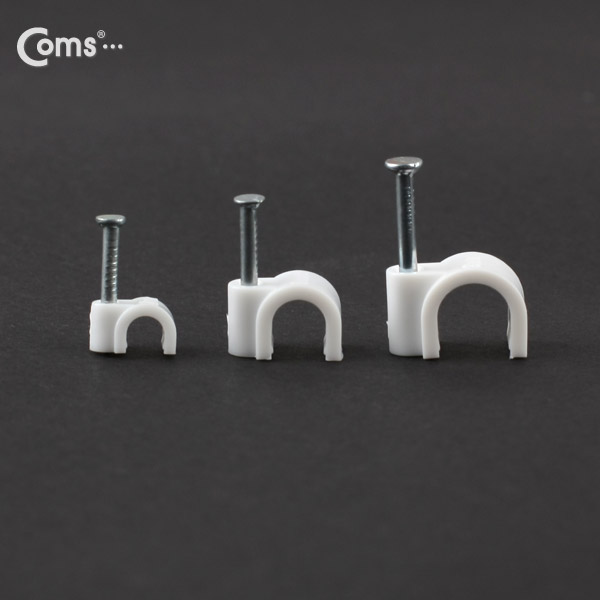 Coms 케이블 클립(50pcs)/고정 못형, HCL-8MM, BOX, 8mm