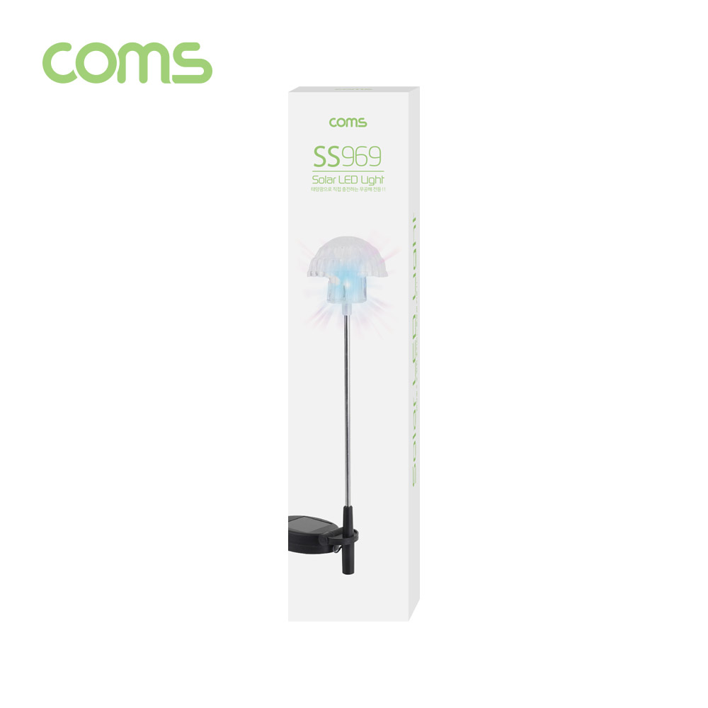 Coms 태양광 LED 정원등 / 우산형 / 600mAh