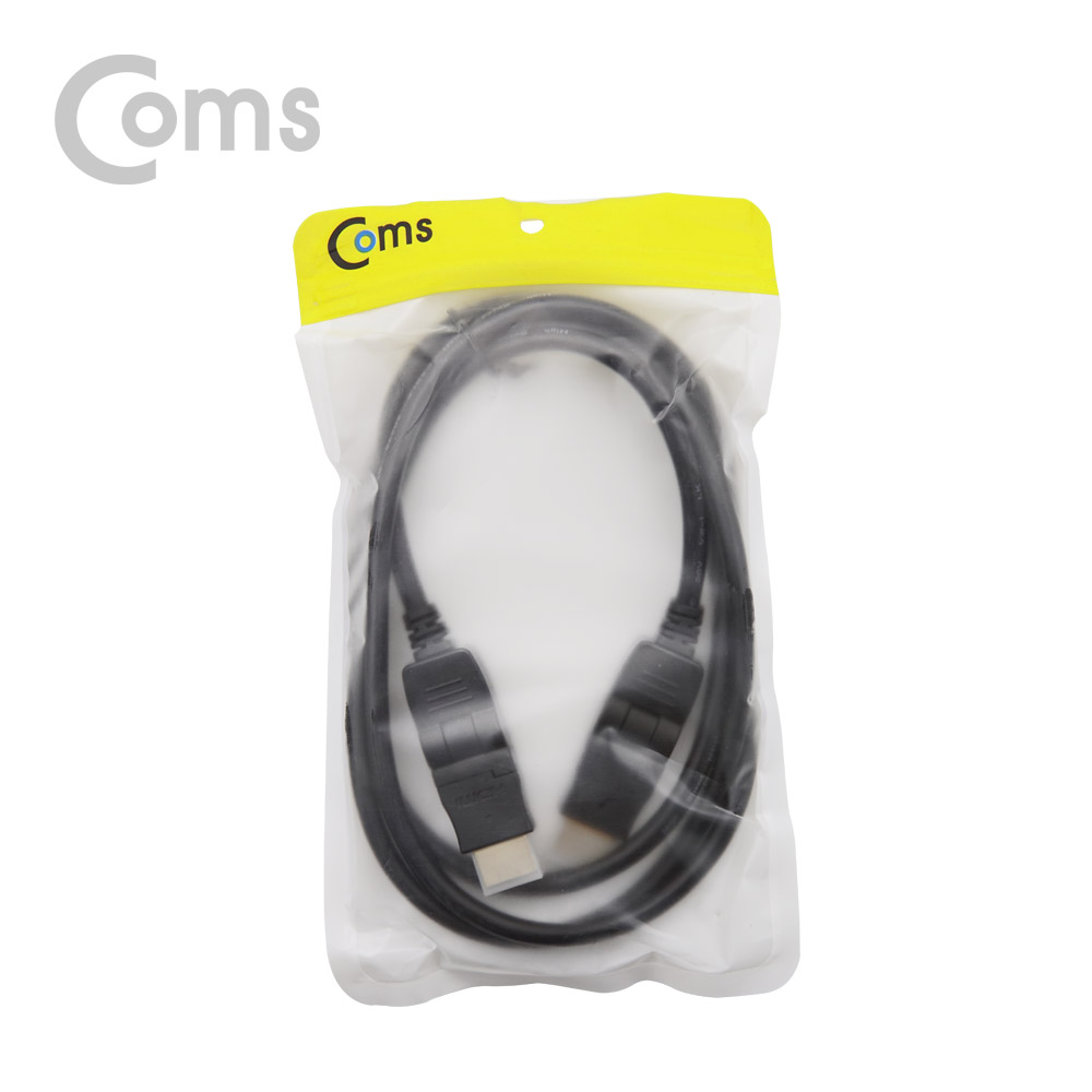 Coms HDMI 케이블(V1.4/회전형 커넥터) - 1.5M / 360도 회전