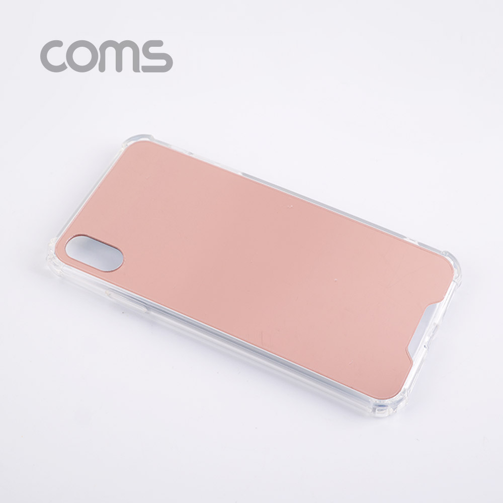 Coms 스마트폰 케이스(거울 / 미러) iOS XS Max / 로즈골드
