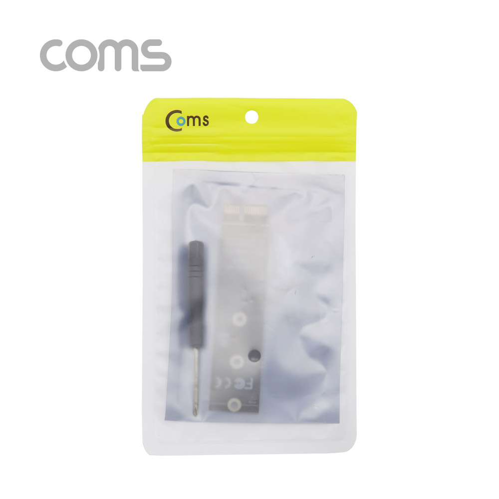 Coms Express PCI 변환아답터 (M.2 NVME) / KEY M PCI-E 1x / 스탠드 타입 / 일자형