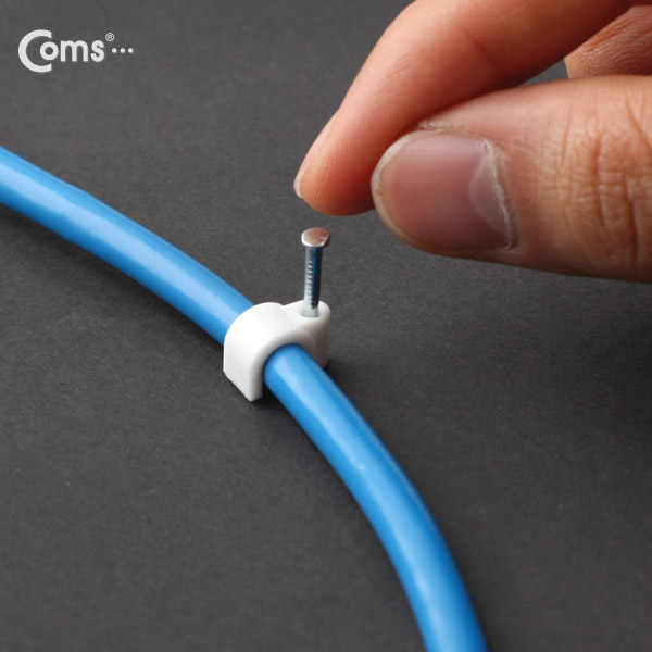 Coms 케이블 클립(100pcs)/고정 못형, HCO-6MM, BOX, 6mm