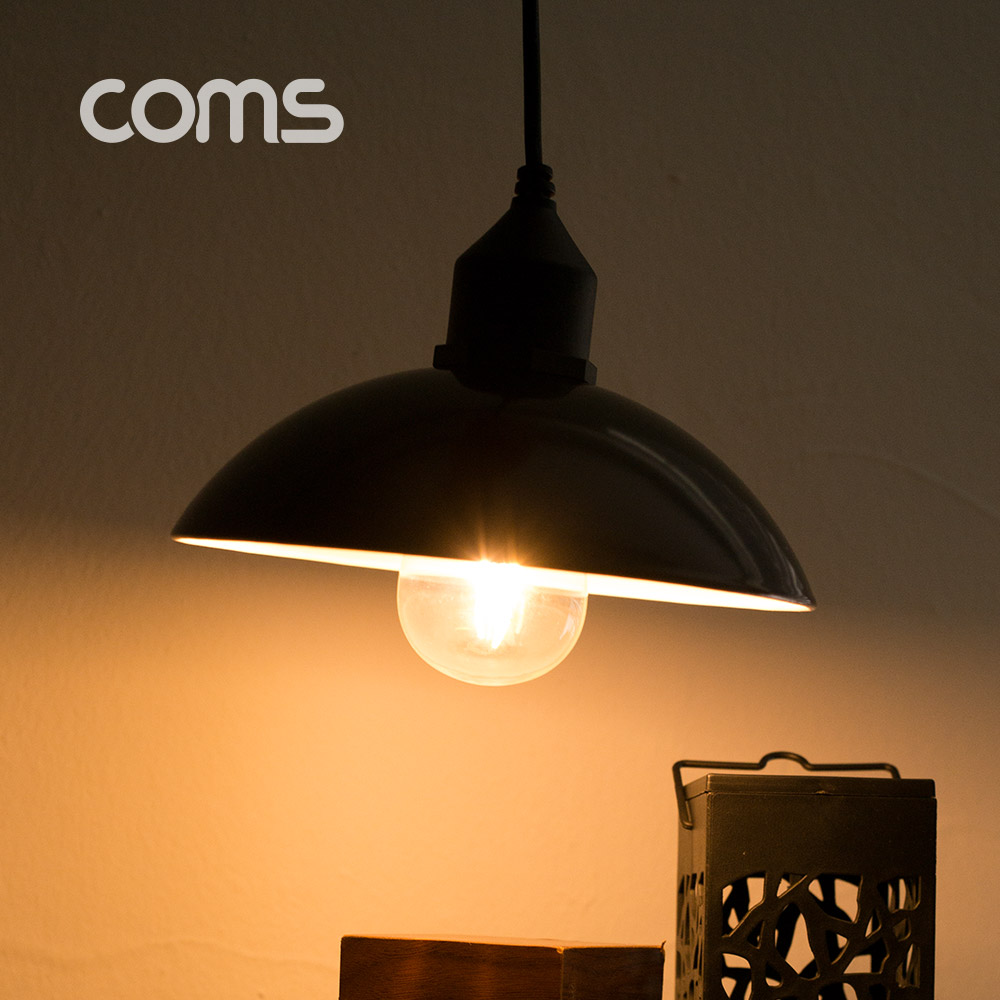 Coms 태양광 램프(갓등), Edison blub 타입, 전구 라이트, Solar Lamp Light