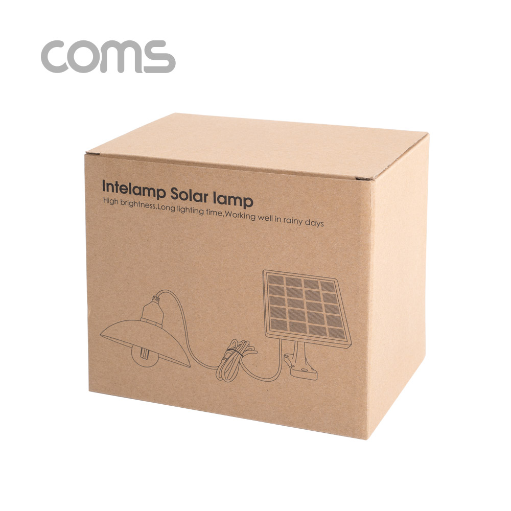 Coms 태양광 램프(갓등), Edison blub 타입, 전구 라이트, Solar Lamp Light