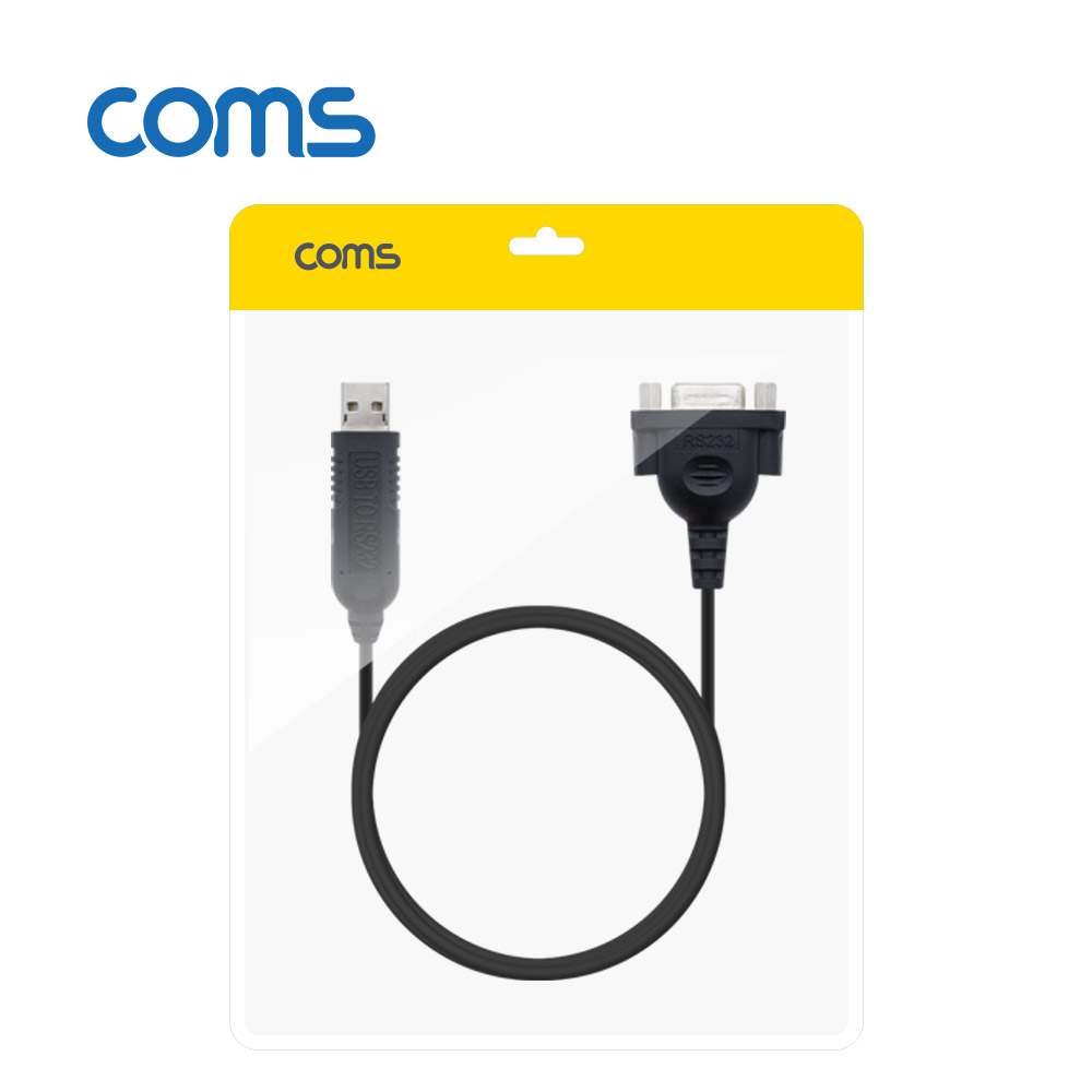 Coms USB to RS232/DB9(Female) 케이블 1.8M