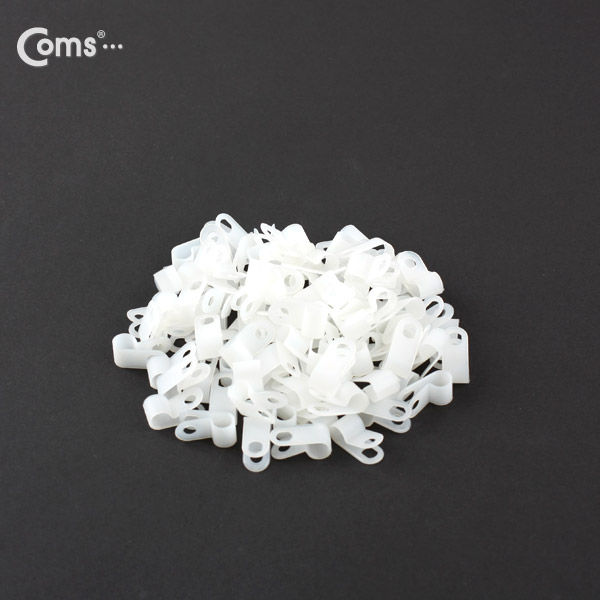 Coms 케이블 클램프(100pcs), CHS-1/4R, 소, 1/4R , 6Ø
