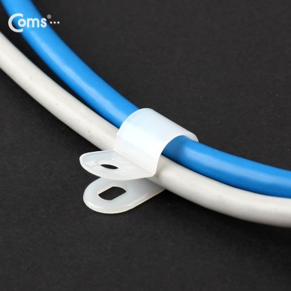 Coms 케이블 클램프(100pcs), CHS-3/8R, 중, 3/8R, 9Ø