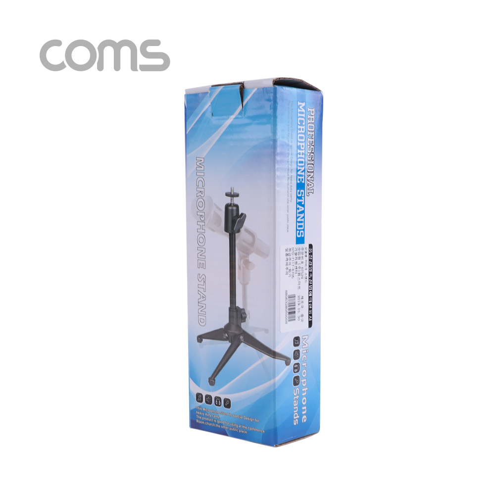 Coms 고정용 마이크 스탠드 / 길이조절 / 최대 25cm