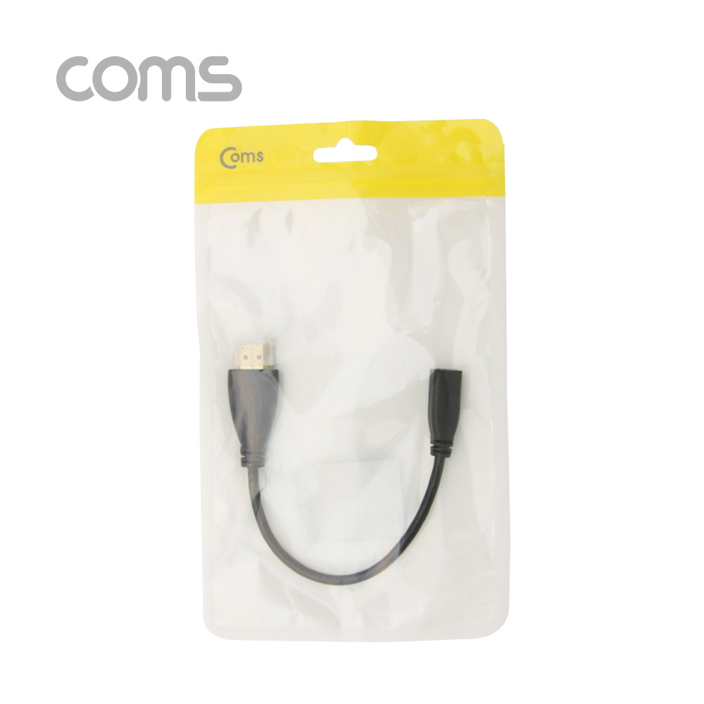 Coms HDMI 젠더(Micro HDMI F/HDMI M) 20cm
