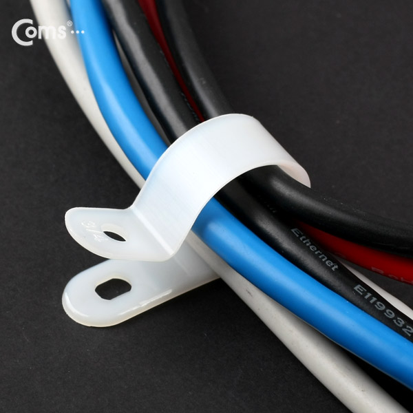 Coms 케이블 클램프(100pcs), CHS-3/4R, 대, 3/4R, 19Ø