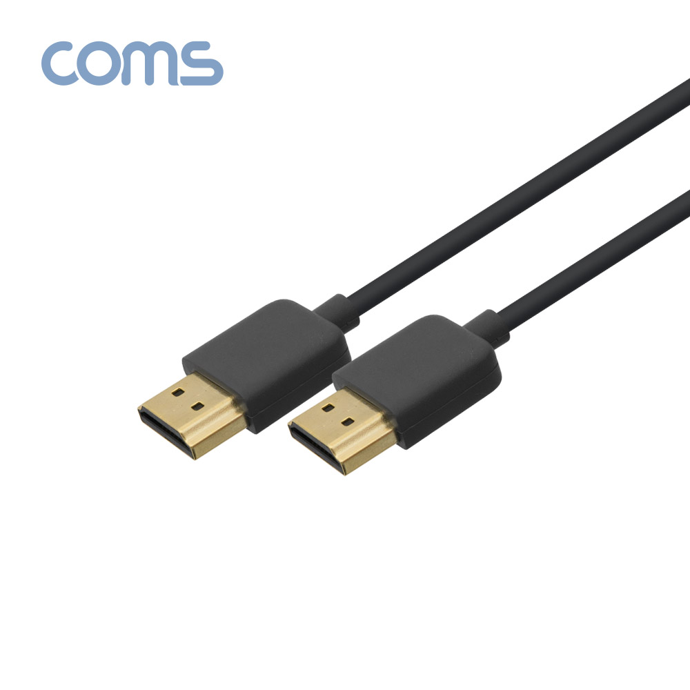 Coms HDMI 슬림 케이블(V1.4) Gray / 1.5M