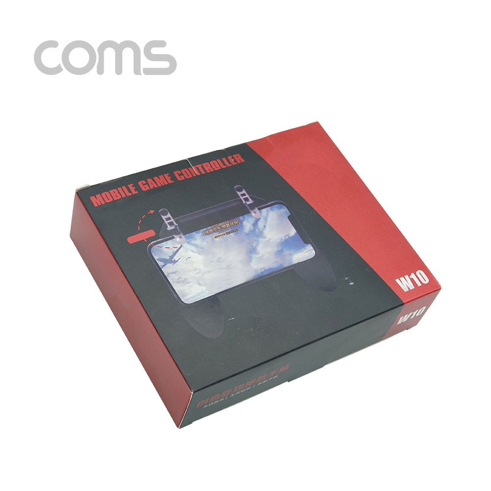Coms 스마트폰 게임패드 /  Black 컬러 / 스마트폰 4.7~6.5형 / 조이스틱
