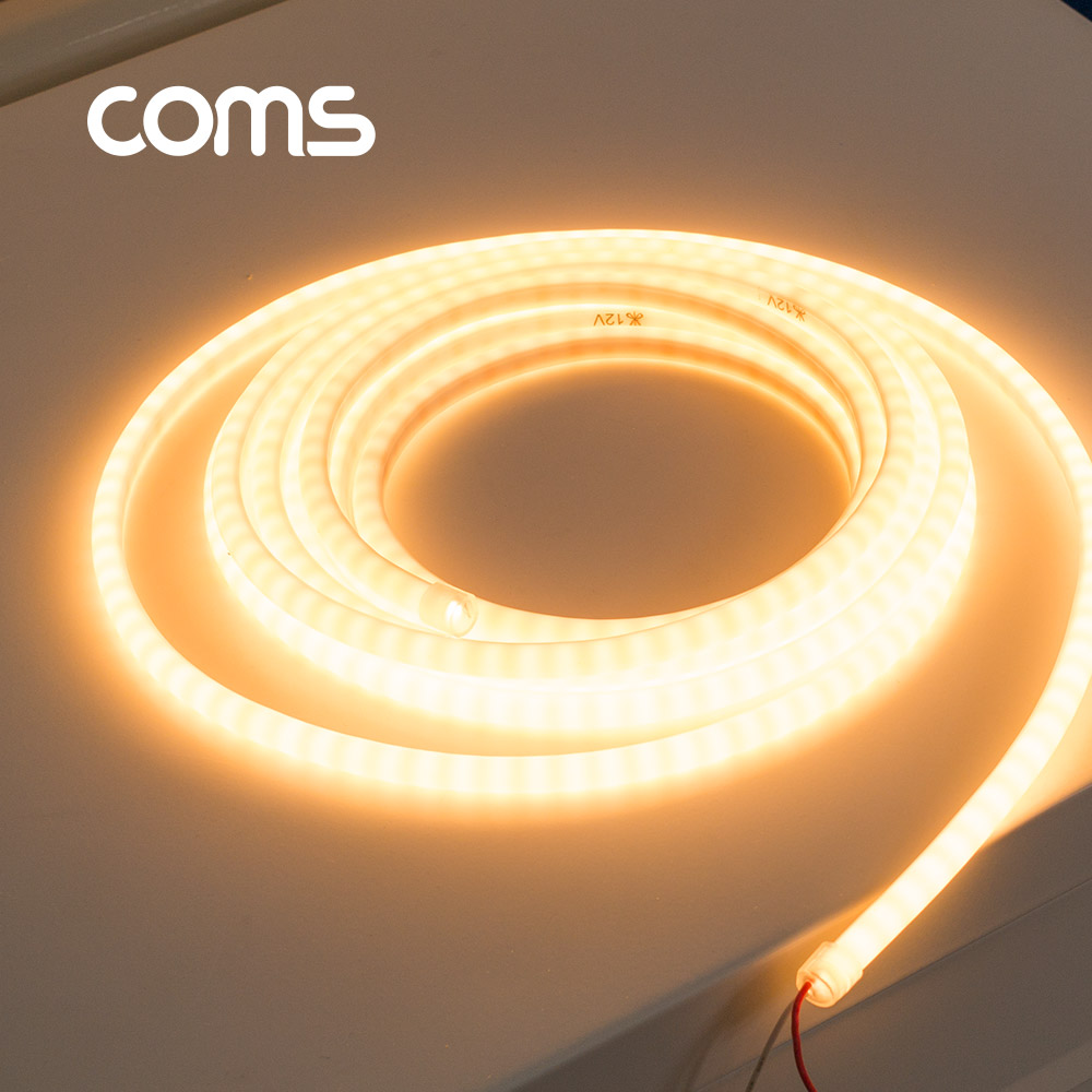 Coms LED 논네온 네온플렉스 / 줄/띠형 LED 작업용 케이블 / Yellow