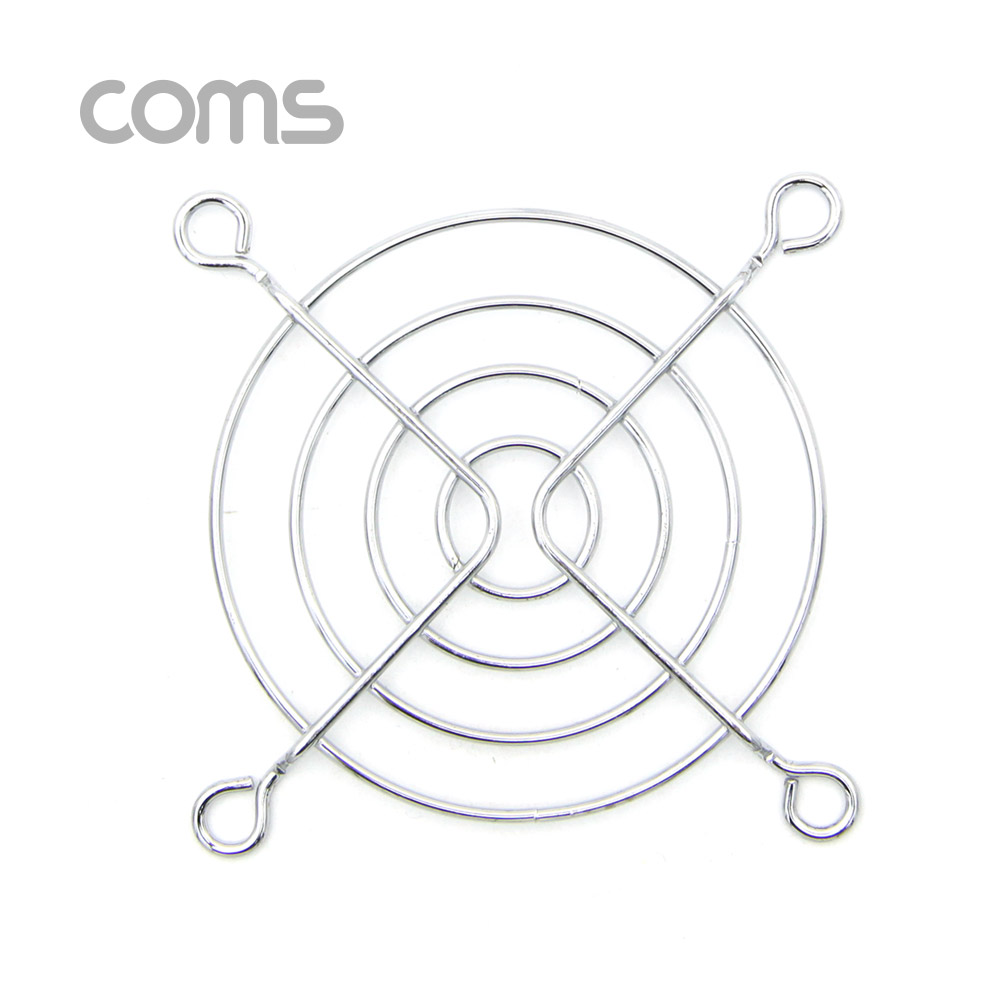 Coms 쿨러 그릴 (60mm) / 쿨러 팬 그릴 / Silver