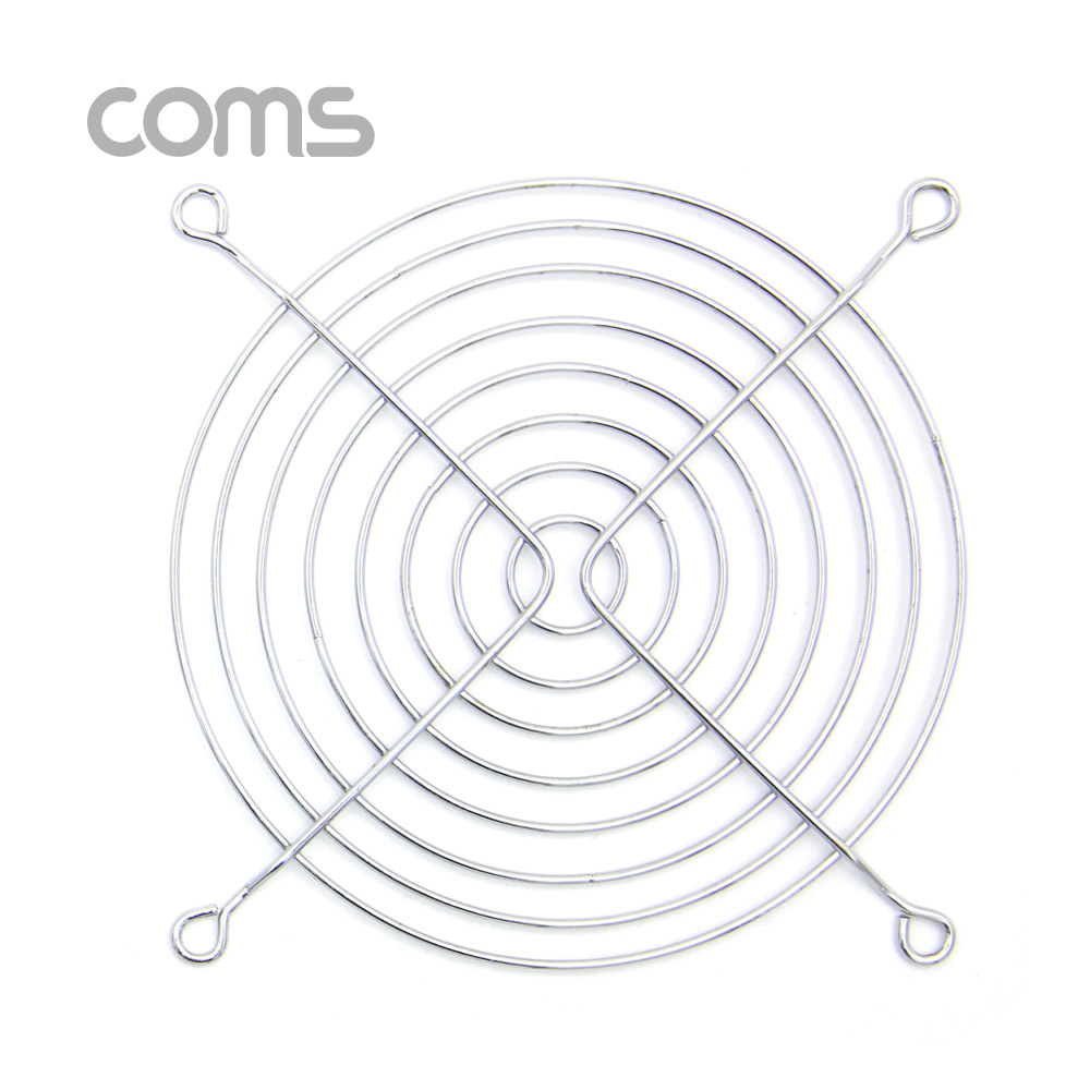 Coms 쿨러 그릴 (115mm) / 쿨러 팬 그릴 / Silver