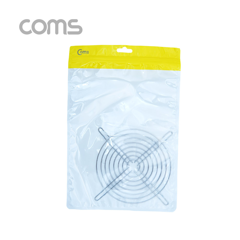 Coms 쿨러 그릴 (130mm) / 쿨러 팬 그릴 / Silver