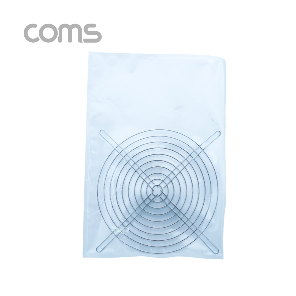 Coms 쿨러 그릴 (190mm) / 쿨러 팬 그릴 / Silver