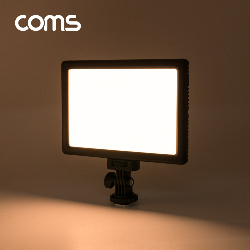 Coms 카메라 LED 조명 / 램프 / 동영상 촬영 보조장비 / 광량조절 / 색온도조절