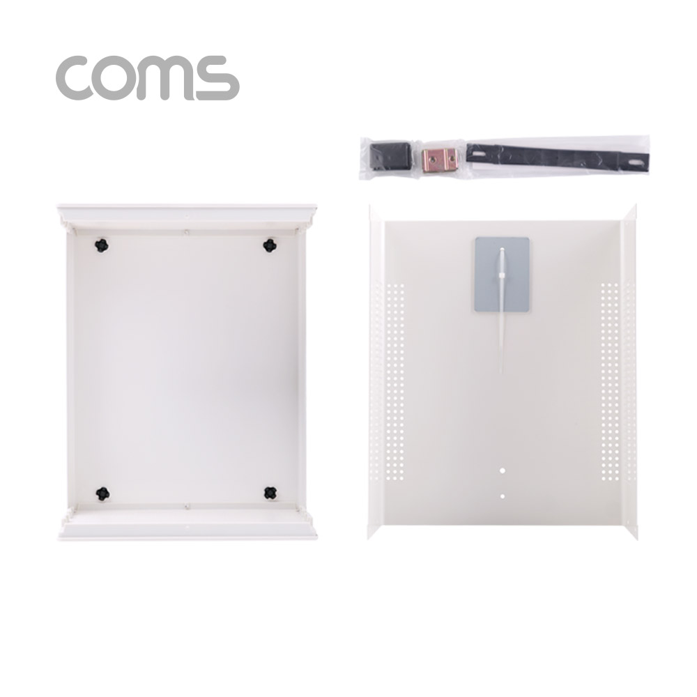 Coms 케이스 메탈 몰딩 / 컨트롤 박스 / 인클로저 / 28cm x 21.5cm x 12cm