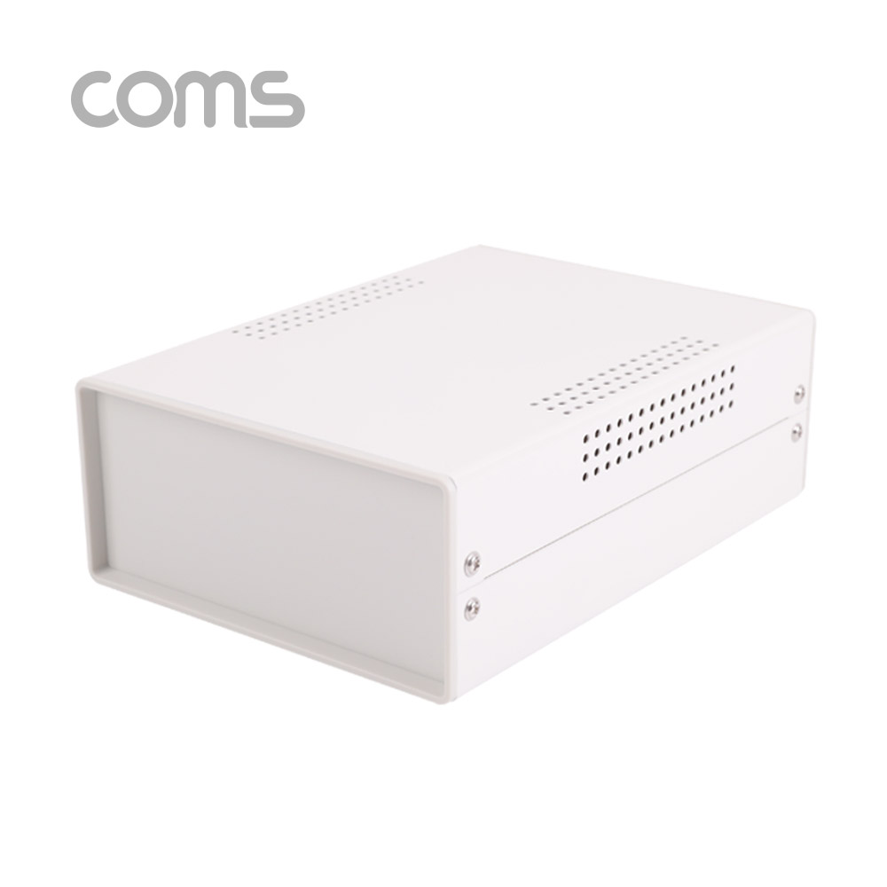 Coms 케이스 메탈 몰딩 / 컨트롤 박스 / 인클로저 / 20.5cm x 15cm x 7cm