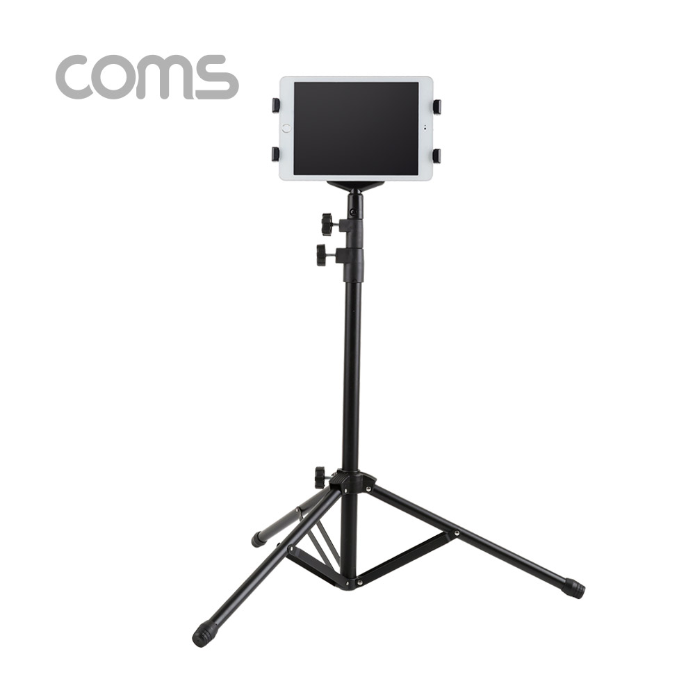 Coms 태블릿 삼각대(전용 케이스 제공) / 패드 삼각대 / 스탠드 / 거치대