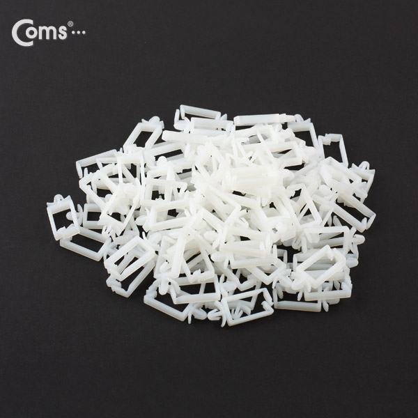 Coms 케이블 타이(홀더/100pcs), SQ-2 푸쉬형, 와이어 새들/#2