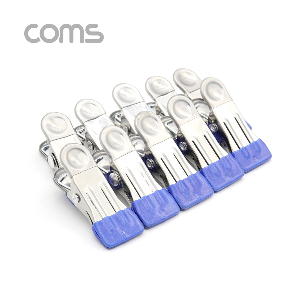 Coms 다용도 집게 세트 / 사무용 집게 / 10개입