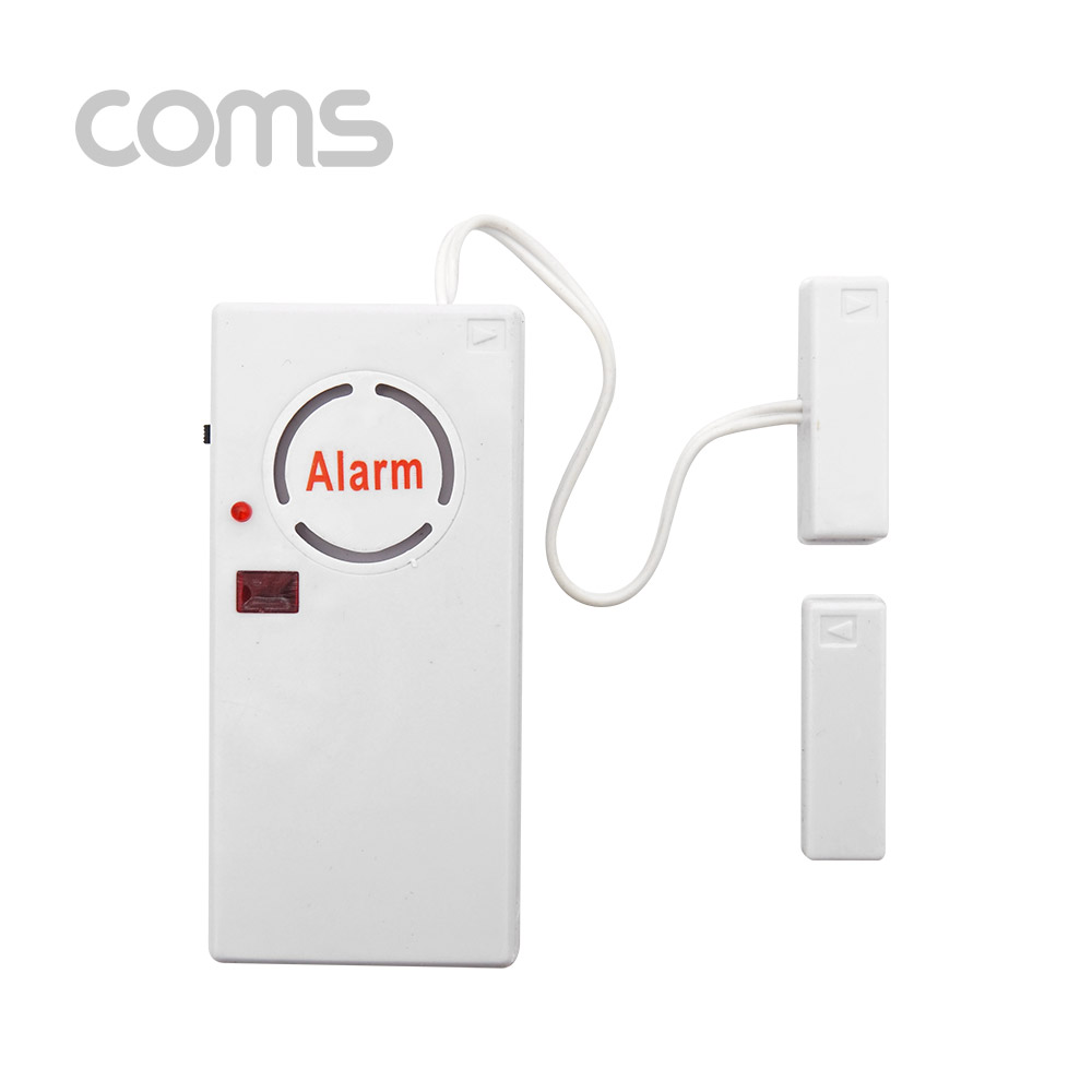 Coms 도어 알람 / 리모콘 / 120 dBi / 문/창문 설치용