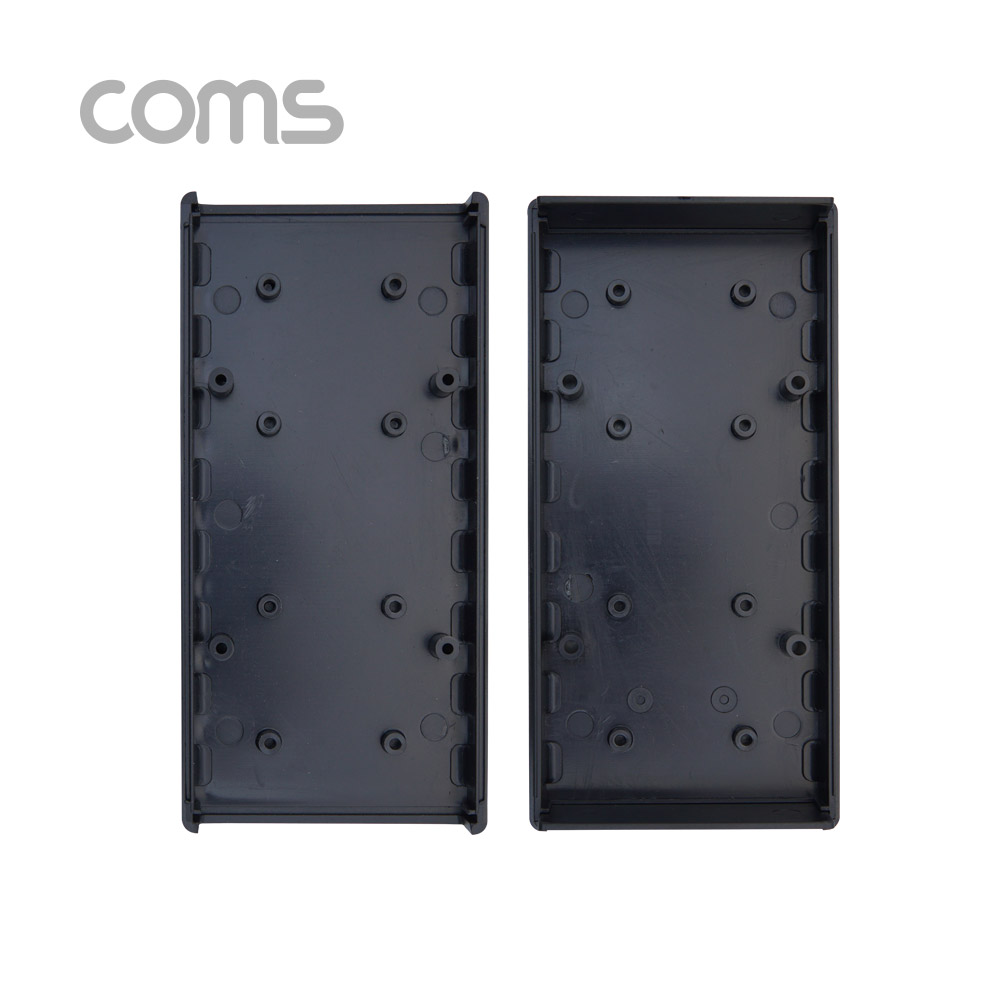 Coms 충격방지 하드 케이스(생활방수) / Black - 6.5 X 14 X 2.7cm