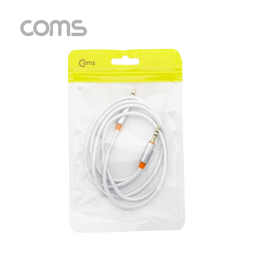 Coms AUX 스테레오 케이블 / 3극 / 패브릭 / 1M
